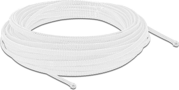 Produktbild Delock Kabelschlauch dehnbar, 10m x 3mm, weiss (Kabelschlauch, 1000 cm)