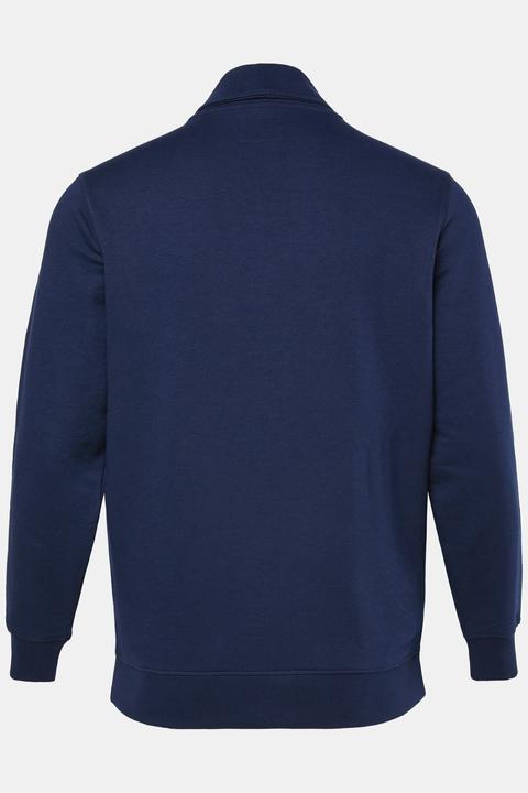 Produktbild JP1880 Sweatjacke, Schalkragen, Knopfleiste, Kängurutasche (L)