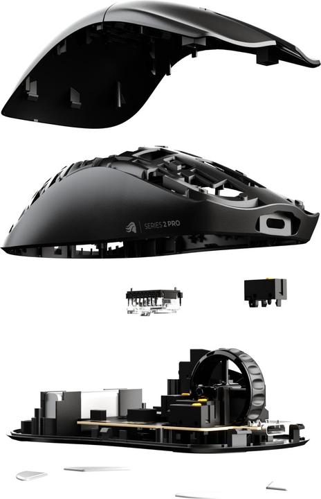 Immagine prodotto Glorious Series 2 PRO Wireless Gaming Maus - schwarz (Cablato, Senza fili)