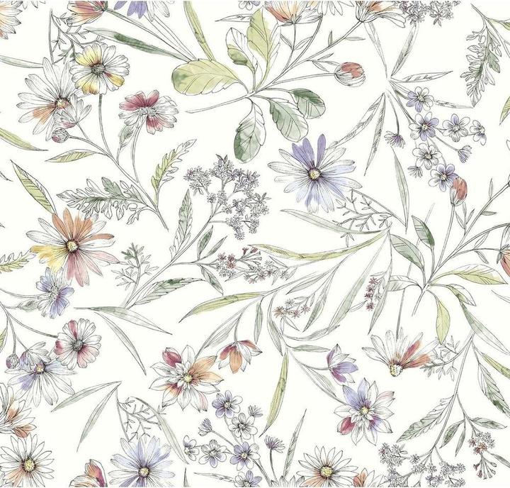 D-C-Fix Tischdecke Lindsay 140 cm x 180 m, Mehrfarbig (180 x 140 cm)