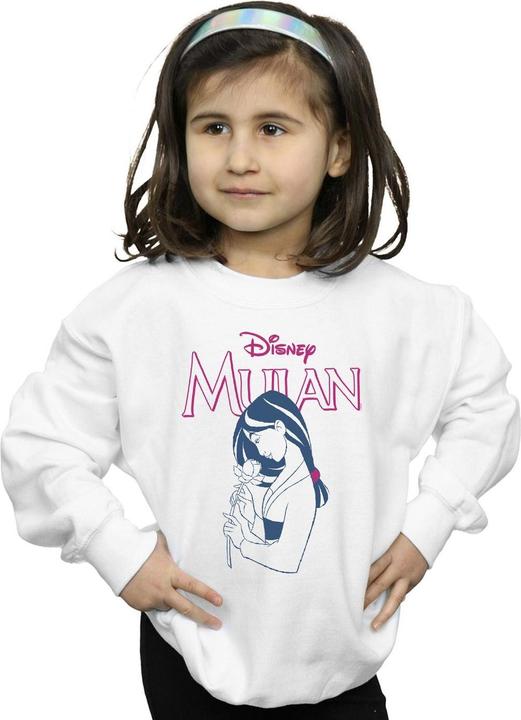 Actual product image Disney Girls Mulan Magnolia Line Sweatshirt (152, 158)