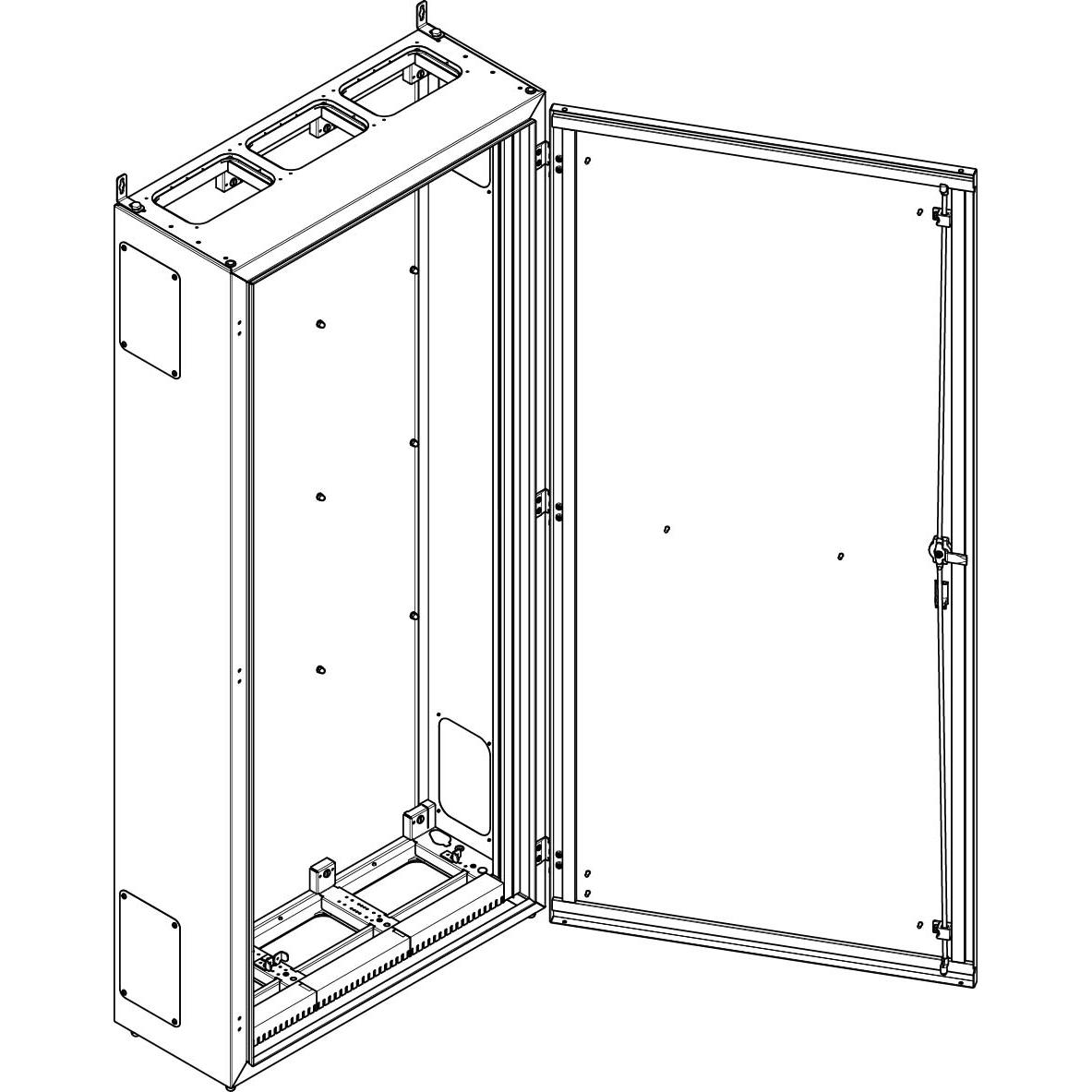ABN NT312P, Serverschrank Zubehör, Weiss