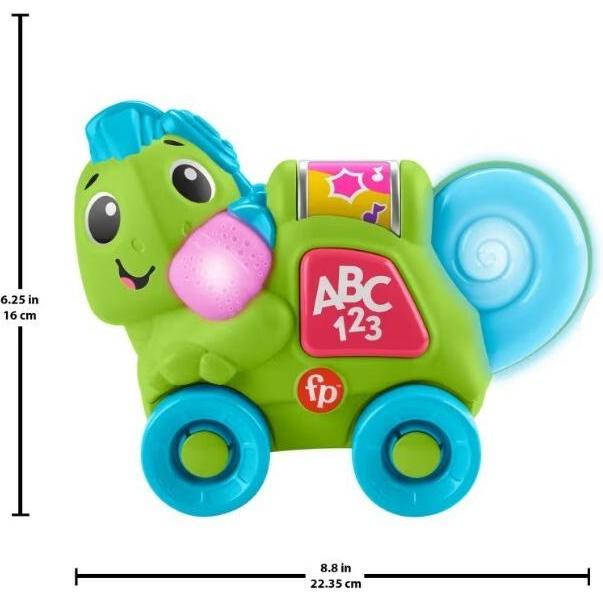 Mattel PROMO Fisher-Price Link Squad Kameleon Znawca kolorów HYL34 (Polacco, Tedesco)