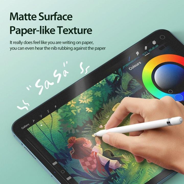 Produktbild Dux Ducis Naad Paperfeel Schutzfolie iPad Air 4/5 / iPad Pro 11 - Schwarz (1 Stück, IPad Pro 11, iPad Pro 11 2021 (3. Gen), iPad Pro 11 2022 (4. Gen))