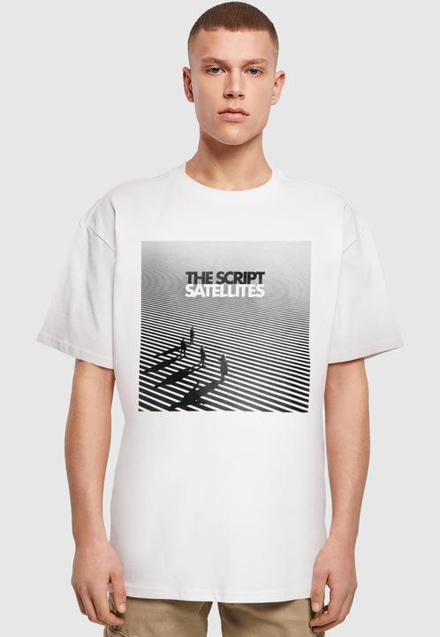 Produktbild Merchcode The Script - Satellites Album Cover Heavy Oversize Tee - 172019 (5XL)