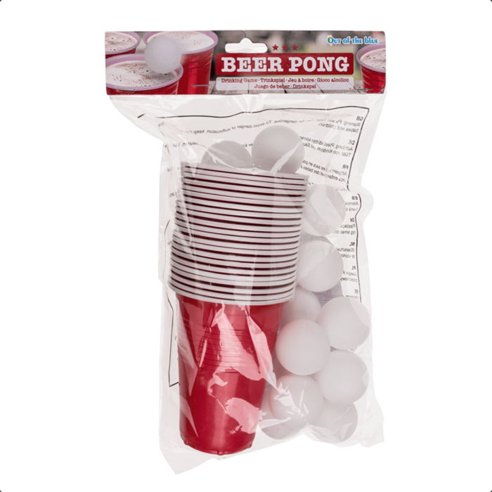 Image du produit Magni Jeu à boire Beer Pong avec 15 balles et 22 gobelets