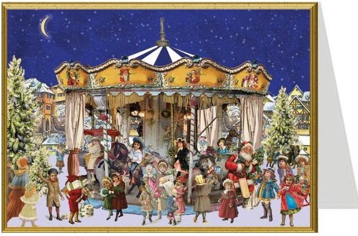 Produktbild 99780 - Weihnachtskarte - Karusell