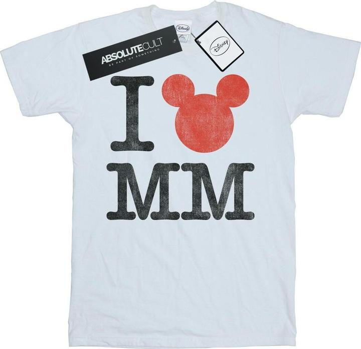 Immagine prodotto Disney I Love Mickey Mouse Maglietta Uomo (S)
