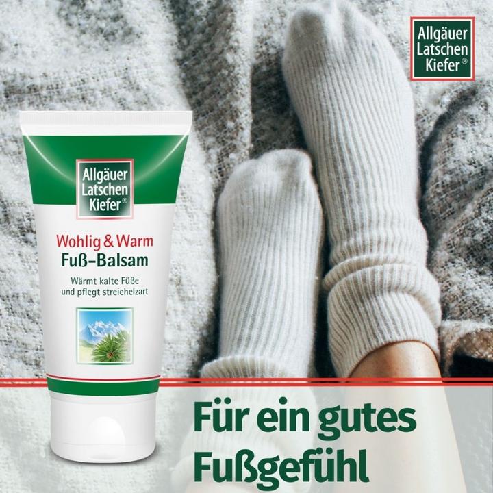 Produktbild Allgäuer Fuss Balsam wohlig&warm (Fusscrème & Fussgel, 75 ml)