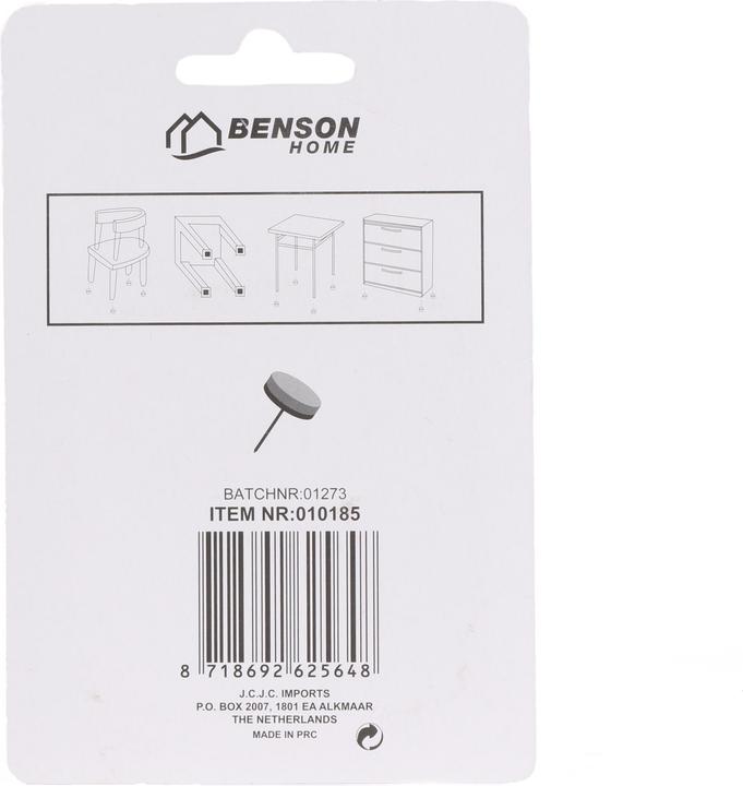 Produktbild Benson Home Filzgleiter mit Nagel 8-tlg 24 mm (Filzgleiter, 8 Stk.)