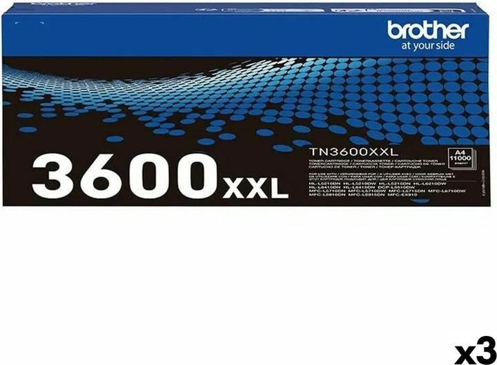Productafbeelding Brother TN3600XXL Zwart 11000 Pagina's Toner