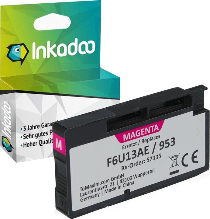 Image du produit Inkadoo Encre compatible pour HP OfficeJet Pro 8718 (M)