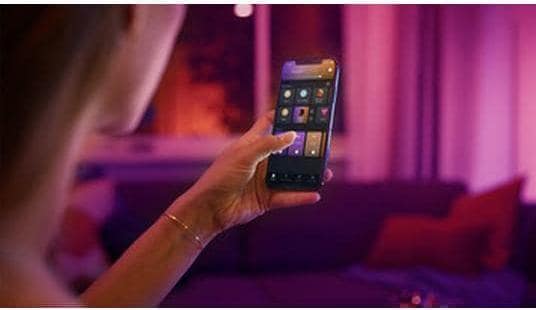 Actual product image Philips Hue White & Color Ambiance BT starter kit (E27, 9 W, 806 lm, 2 x, F)