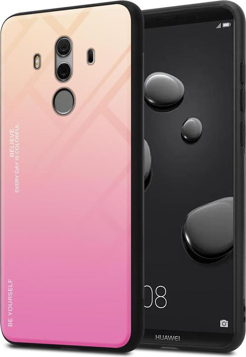 Produktbild Cadorabo TPU 2 Farben Glas Cover (Huawei Mate 10 Pro)