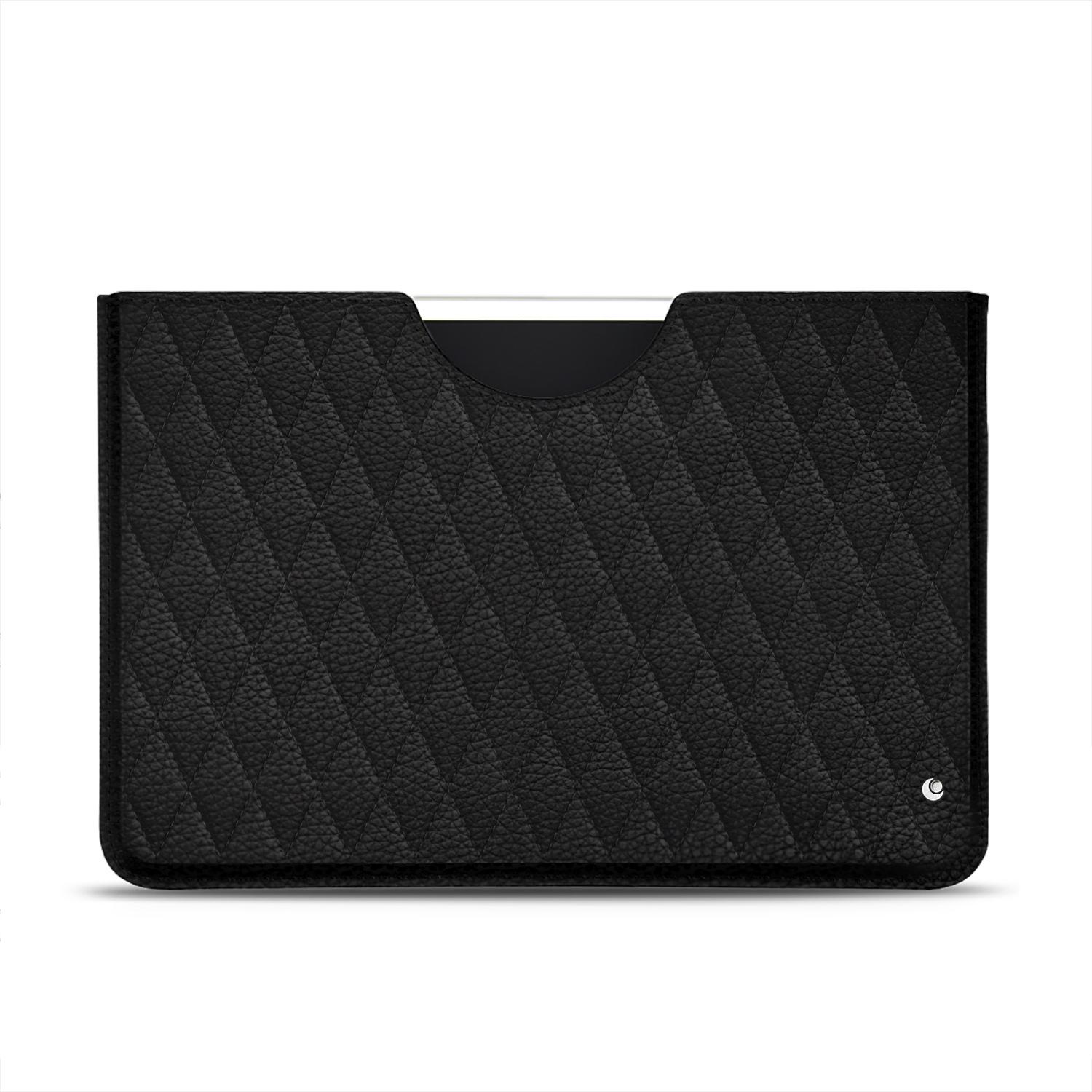Noreve Lederschutzhülle (iPad Pro 12.9), Tablet Hülle, Schwarz