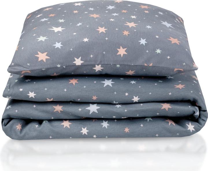 Immagine prodotto Julius Zöllner Biancheria da letto in jersey - 80/80+35/40 - Stelle brillanti