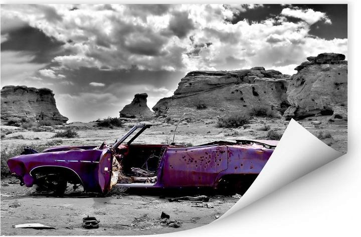 Immagine prodotto Trenddeko Cadillac Rosso (45 x 30 cm)