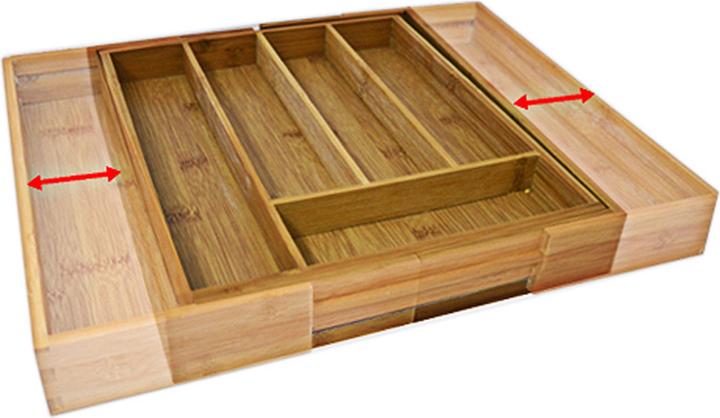 Produktbild Relaxdays Besteckkasten