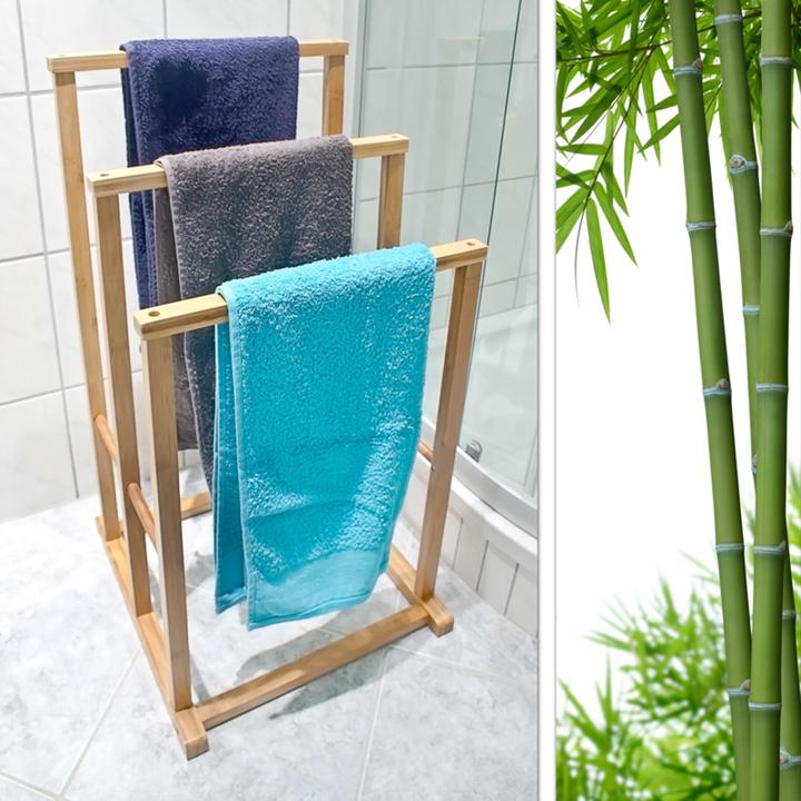 Actual product image Relaxdays Towel rail
