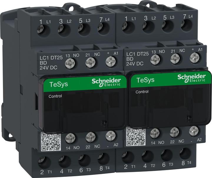 Actual product image Schneider Electric Reversing contactor LC2DT25BD