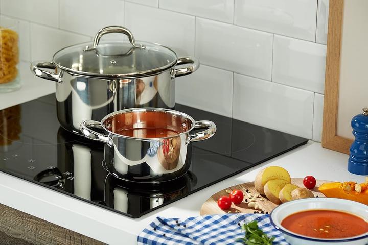 Produktbild GSW Montreal Topf-Set (10-teilig) (Pfannenset + Topfset, Edelstahl, 24 x 15.50 cm)