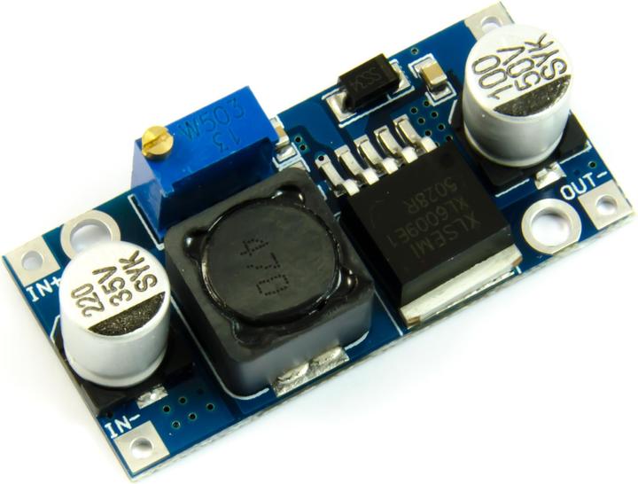Actual product image Purecrea XL6009 Switching regulator DC-DC Step-UP (step-up converter)