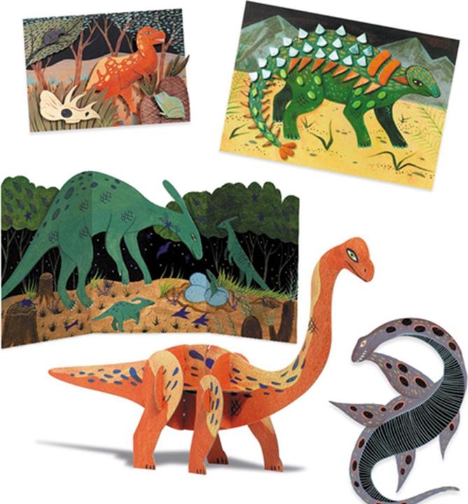 Produktbild Djeco Kreativset Dinosaurier