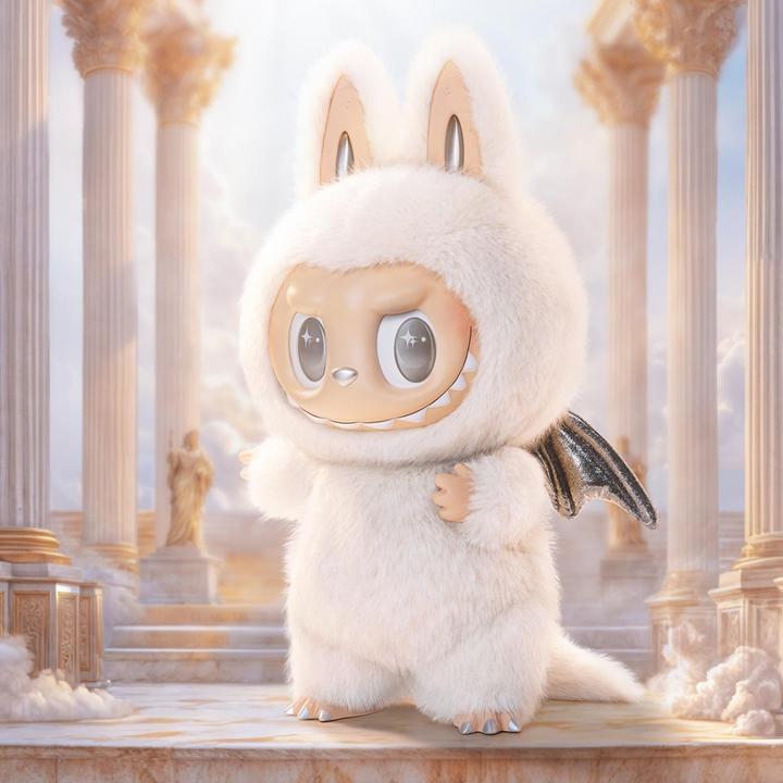 Actual product image Pop Mart THE MONSTERS - Labubu Angel in Cloud Vinyl Face Doll (58cm) (58 cm)
