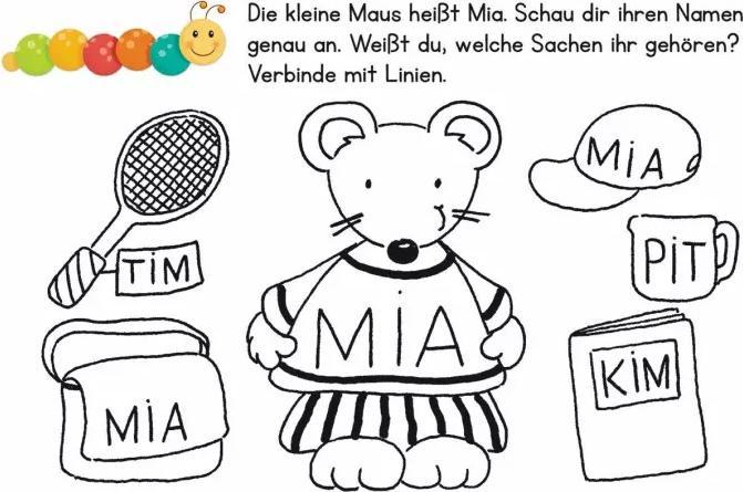 Produktbild Lernraupe - Erste Buchstaben (Deutsch)