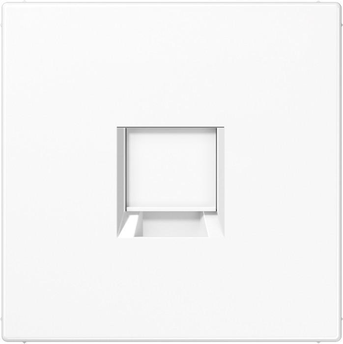 JUNG Tragring Mod-Jack 1f LS aws glz Klemmbef LS1969-1WEWW