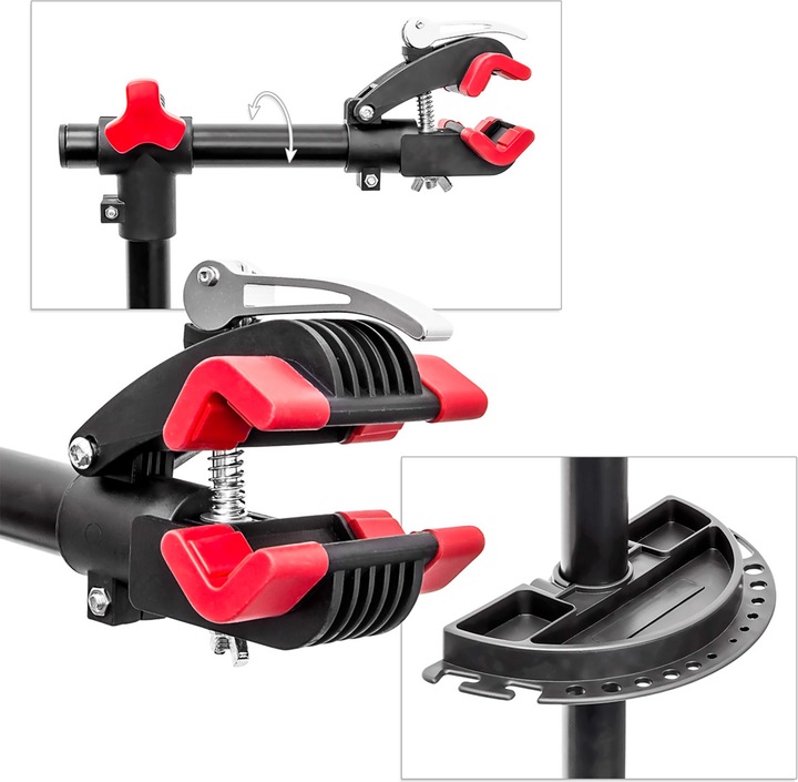 Actual product image Relaxdays Bicycle mounting stand