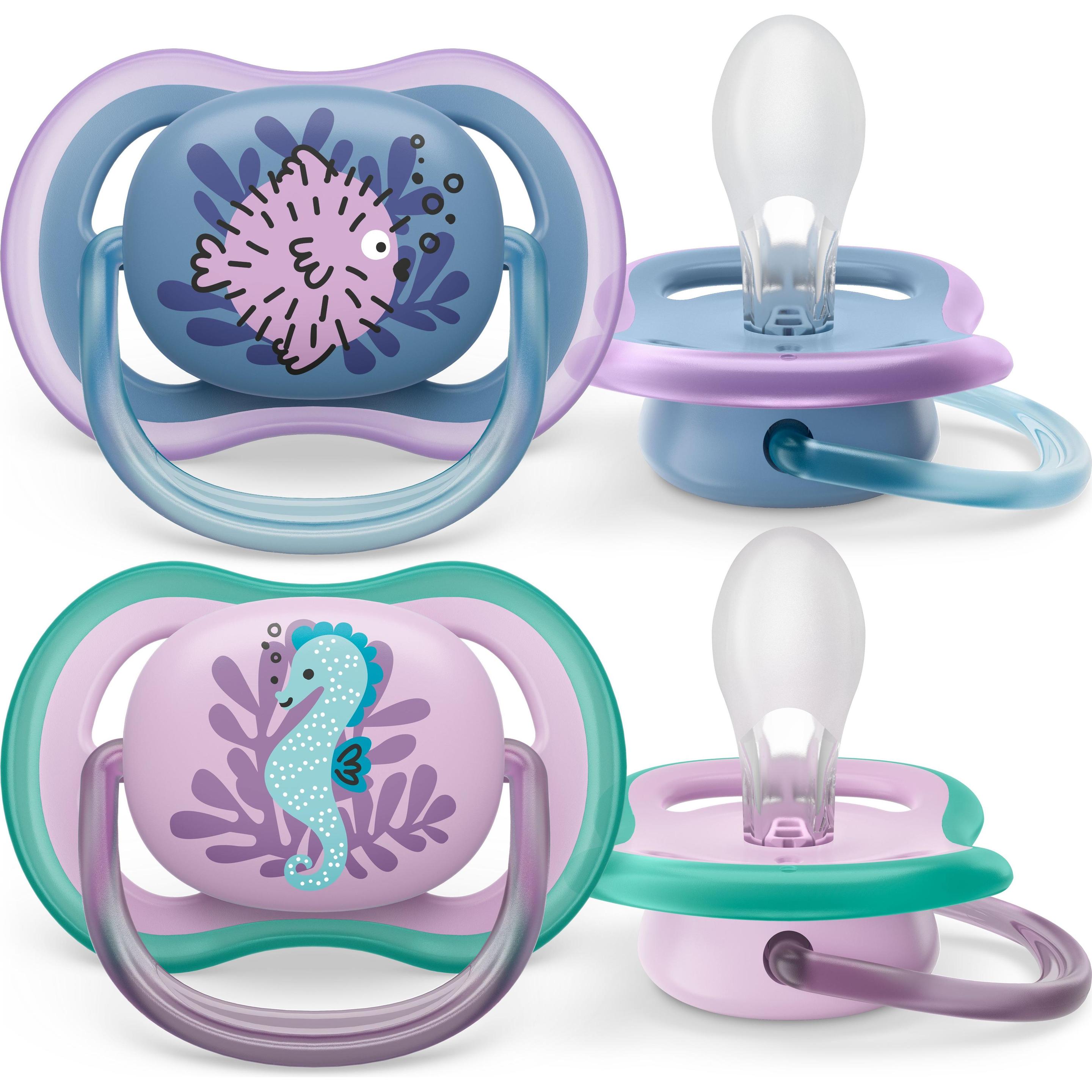 Philips Avent, Nuggi, ultra air (2 x, 6 - 18 Monate)