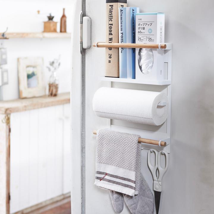 Produktbild Yamazaki Magnetisch Keukenrekje Koelkast - Tosca - Wit (2559)