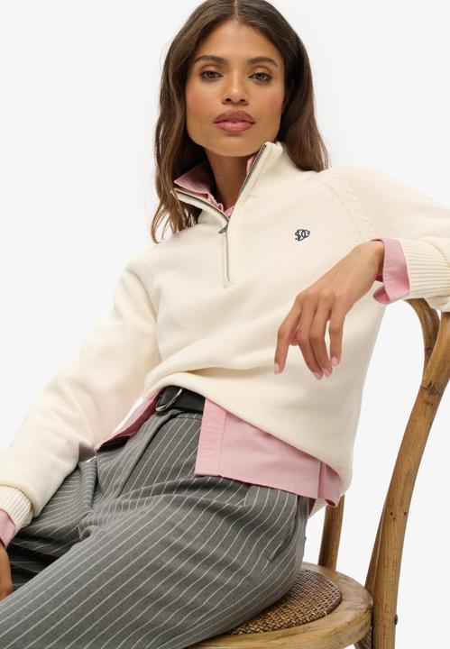 Produktbild Superdry Damen Slim Fit Zip-Pullover (XL)