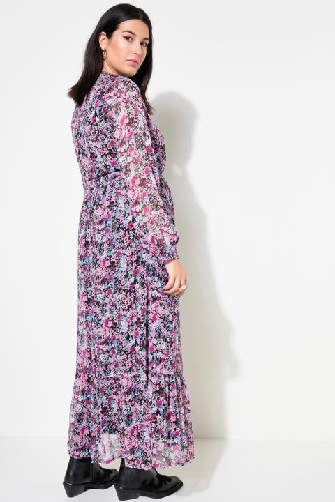 Actual product image Studio Untold Damen grosse Grössen Maxikleid, A-Line, Millefleur soft pink 42+ 834472807-42+ (42, 44)