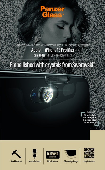 Actual product image PanzerGlass Display protection (1 Piece, Apple iPhone 13 Pro Max)