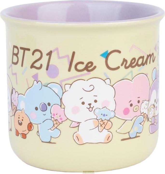 Actual product image BT21 Ice cream premium mug (375 ml)