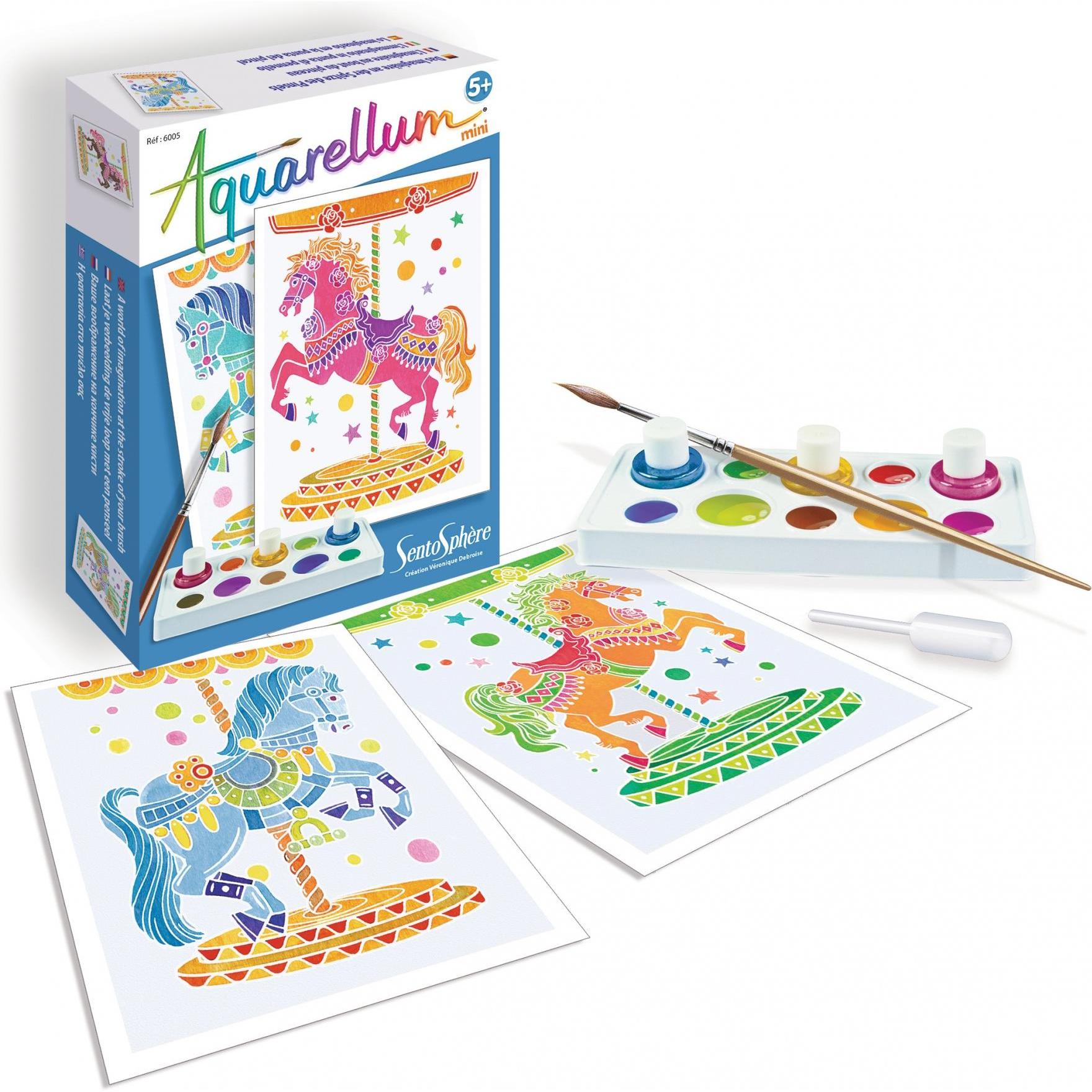 Thumbnail - Sentosphere aquarellum mini pferde maneges