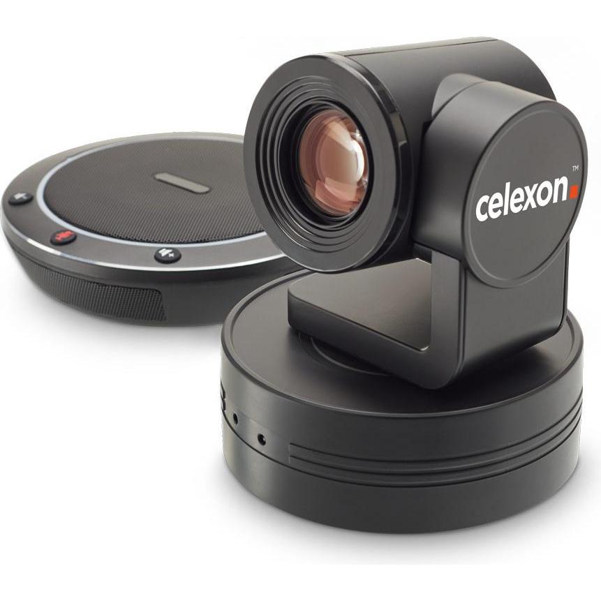 Celexon PTZ camera VKS2040 HD video conferencing system, Konferenzgerät, Schwarz