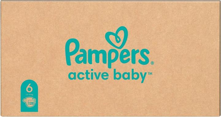 Produktbild Pampers Active Baby (Gr. 6, Monatsbox, 128 Stück)