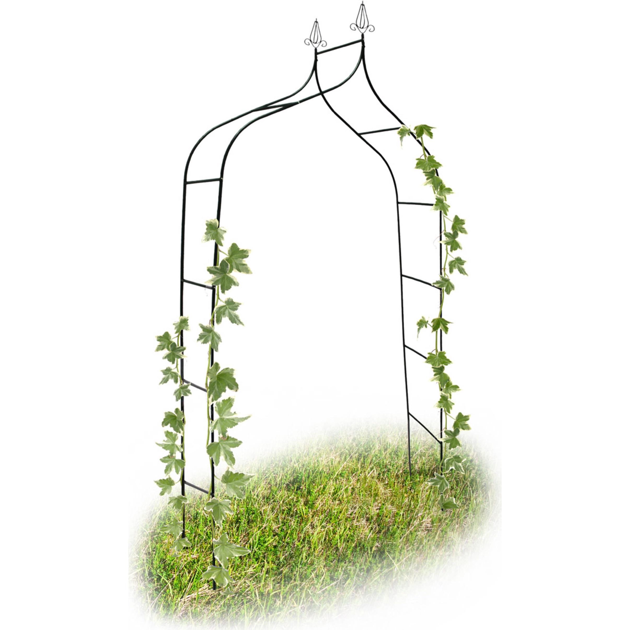 Relaxdays, Pflanzen Zubehör, Rosenbogen (38 cm, 140 cm)