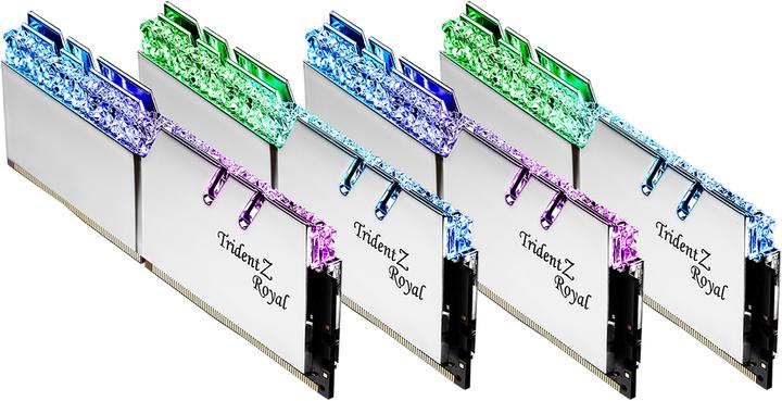 Produktbild G.Skill Trident Z Royal (4 x 32GB, 3200 MHz, DDR4-RAM, DIMM)