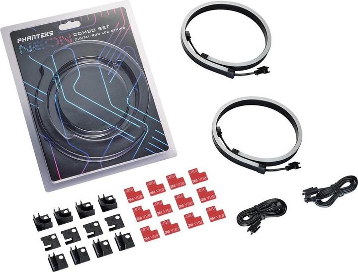 Phanteks PC LED Strip Neon Digital Strip Combo Set (RGB)