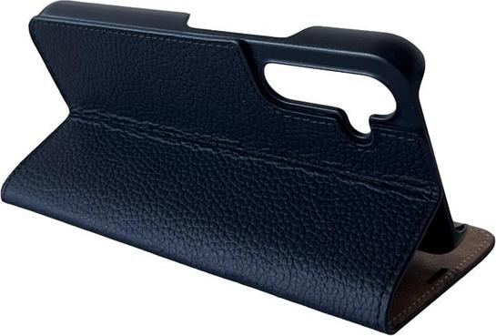 Produktbild Mike Galeli Book-Cover Echtleder Marc black (Samsung Galaxy A34 5G)