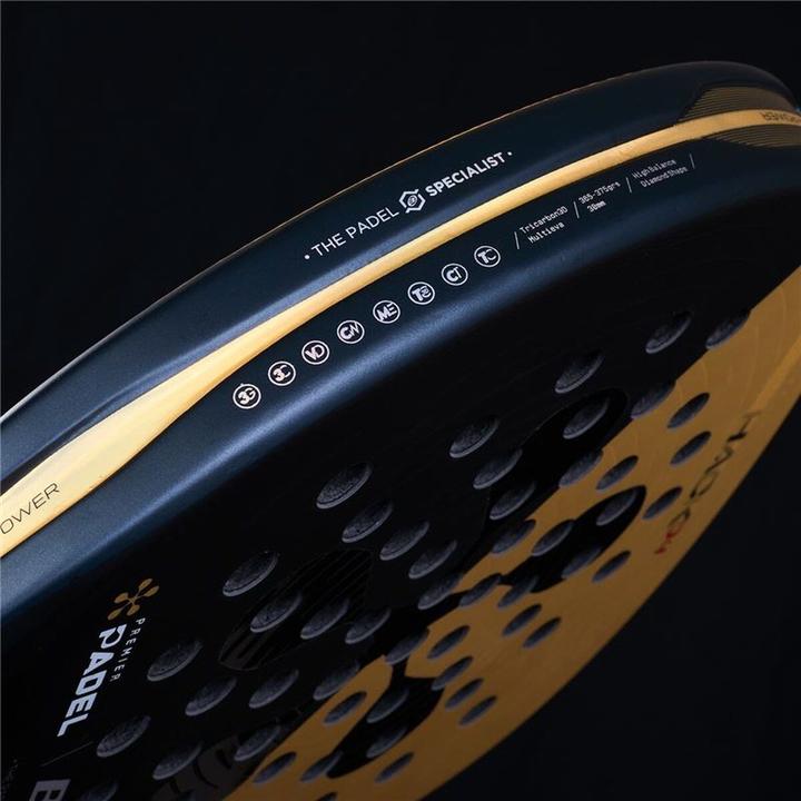 Actual product image Bullpadel Paddelschläger Hack 04 Premier Schwarz