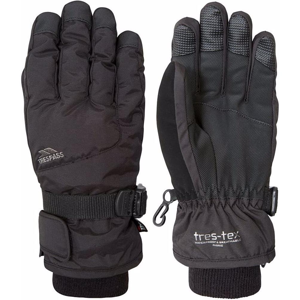 Trespass, Jungen, Handschuhe, ERGON II - Handschuhe Jugend, Schwarz, (11, 12)