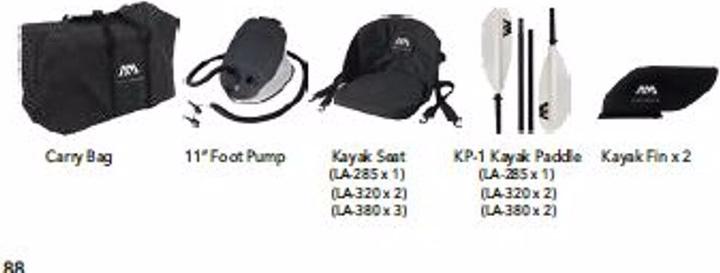 Produktbild Aqua Marina Laxo-285 Kayak 1 person (1 Pers.)