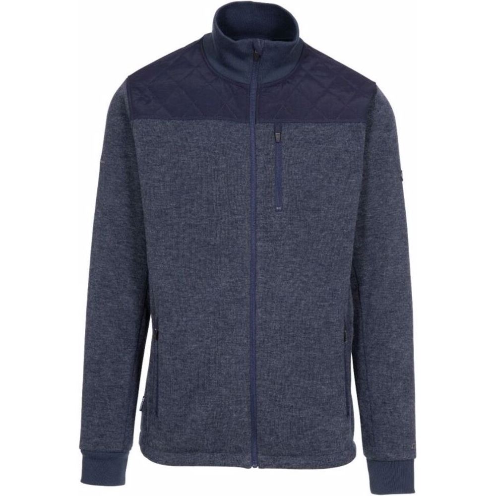 Trespass, Herren, Jacke, FARLOWTON - Herren Airtrap Fleece (S), Blau, S