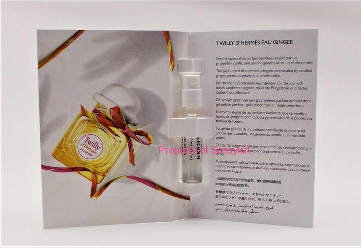 Produktbild Hermès Hermes Zusatzartikel Echantillion Eau Ginger Eau de Parfum 2 ml (Eau de Parfum, 2 ml)