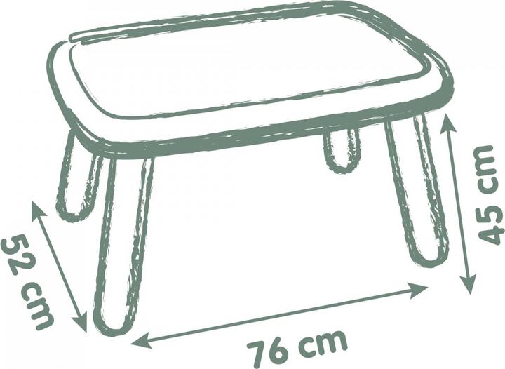 Actual product image Smoby Life Kid Table (Kids table)